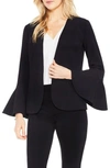 Vince Camuto Bell Sleeve Blazer In Rich Black
