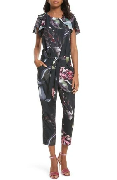 Ted Baker Blancci Eden Jumpsuit In Black