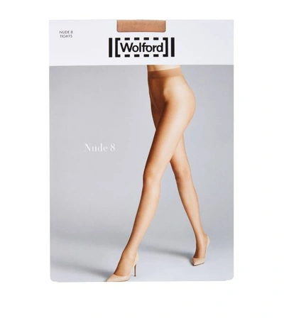 Wolford Nude 8 Tights In Gobi