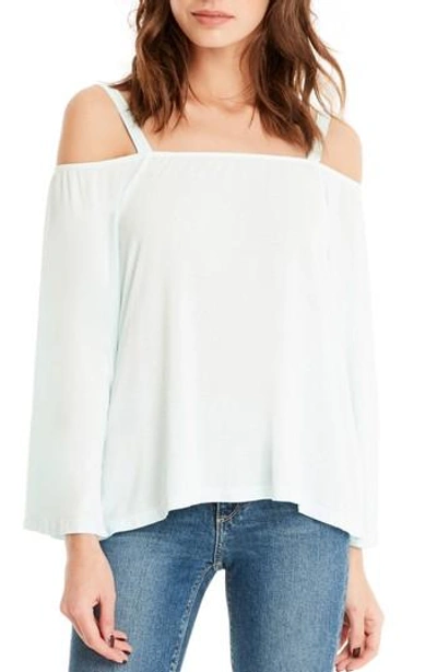 Michael Stars Off The Shoulder Top In Sea Spray