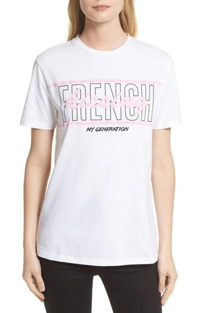 Etre Cecile French Kissing Tee In White