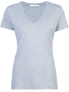 Adam Lippes V-neck T-shirt In Grey