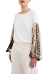 Free People We The Free Blossom Thermal Top In Ivory