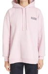 Ganni Software Isoli Logo Hoodie In Sweet Lilac