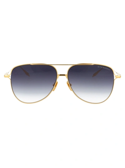 Dita Men's  Gold Metal Sunglasses
