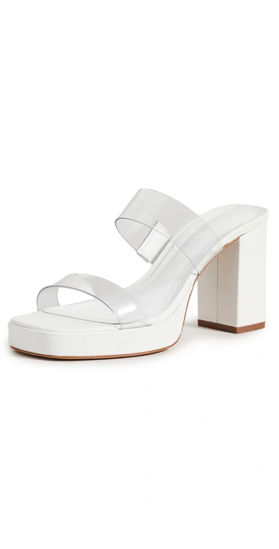 Schutz Women's Ariella Platform Sandals In White