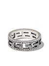 Gucci Sterling Silver Square G Ring
