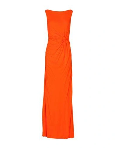 Issa Long Dress In Orange