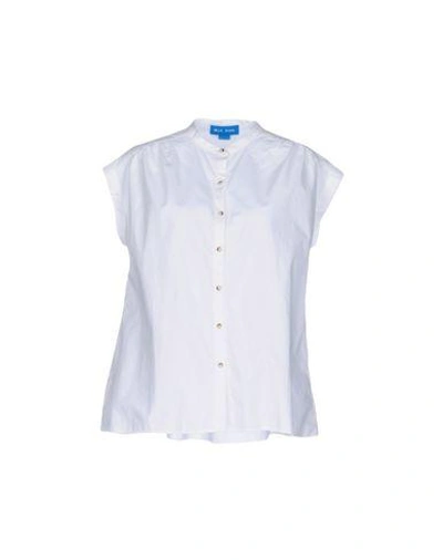 M.i.h. Jeans Solid Color Shirts & Blouses In White