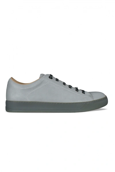 Lanvin Luxury Sneakers For Men Dbb1 Sneakers In Reflective Gray Leather In  Grey | ModeSens