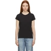 Rag & Bone Short-sleeve Modal T-shirt In Black