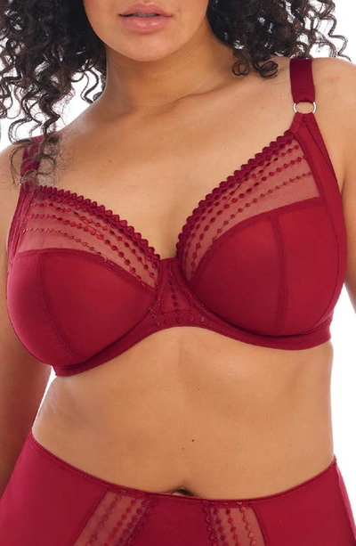 Elomi Matilda Full Figure Matilda Underwire Bra El8900, Online Only In Crimson