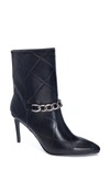 Chinese Laundry Elisha Quilted Chain Booties In Black