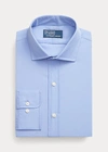 Ralph Lauren Custom Fit Poplin Shirt In Blue