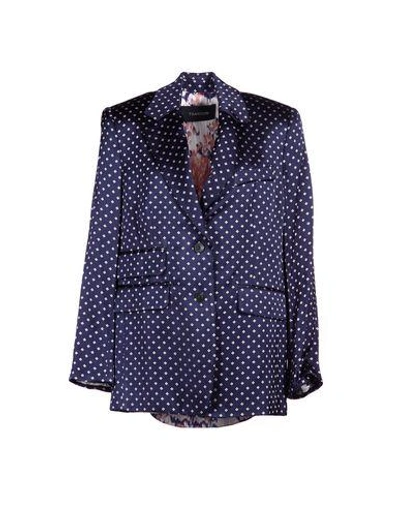 Thakoon Blazer In Dark Blue