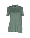 Woolrich Polo Shirts In Green