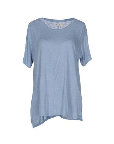M.i.h. Jeans Basic Top In Sky Blue