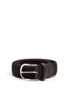 Anderson's Woven Elasticated Belt In Black