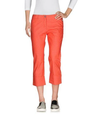 Calvin Klein Jeans Est.1978 Denim Pants In Coral