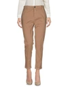 Closed Casual Pants In Camel