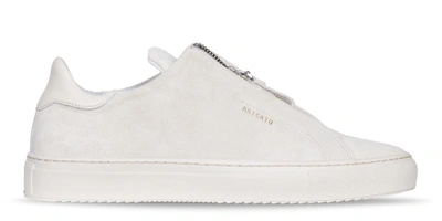 Axel Arigato Clean 90 Zip Sneaker Beige Suede Leather ModeSens