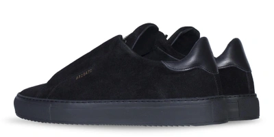 Axel Arigato Clean 90 Zip Sneaker - Black Suede Leather | ModeSens