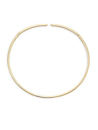 Eddie Borgo Enamel Collar Necklace In Gold
