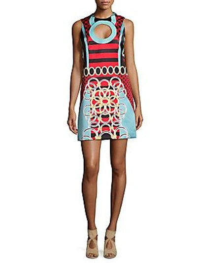 Versace Abito Donna Sleeveless Dress In Rossa