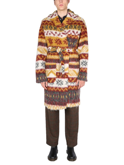 Engineered Garments Mohair Blend Sweater In Multicolour