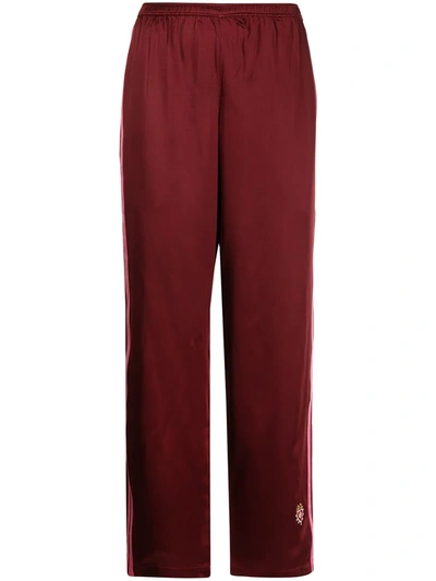 Morgan Lane Yana Pyjama Trousers In Red
