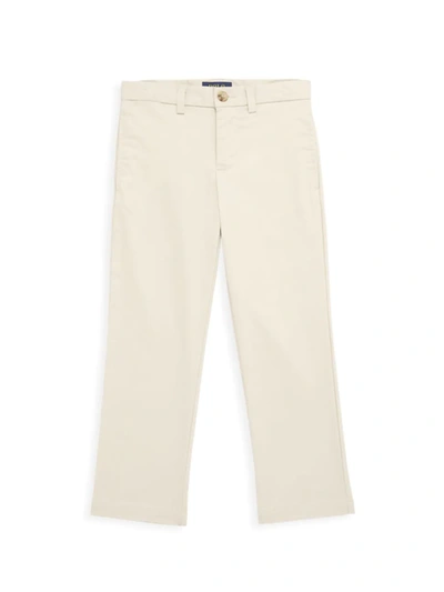 Polo Ralph Lauren Kids' Little Boy's & Boy's Flat Front Pants In Sand