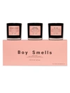 Boy Smells Core 3-piece Votive Candle Set
