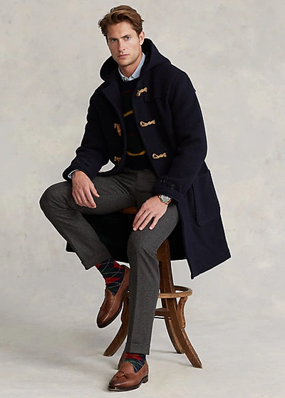 Polo Ralph Lauren Polo Double-faced Wool Duffel Coat In Polo Ralph Lauren Polo Double-faced Wool Duffel Coat In