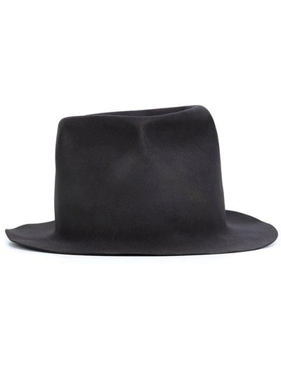 Horisaki 'easy Burnt' Fur Felt Hat In Grey