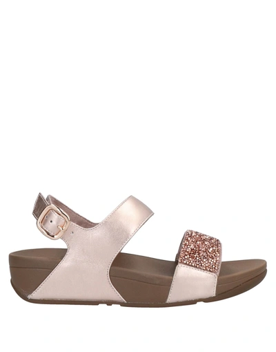Fitflop Sandals In Rose Gold
