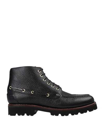 Grenson Ankle Boots In Black