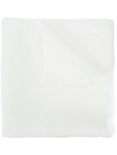 Horisaki Design & Handel Oversized Scarf - White