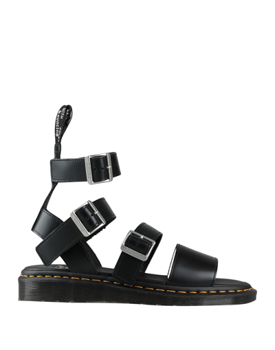 Dr. Martens X Rick Owens Sandals In Black