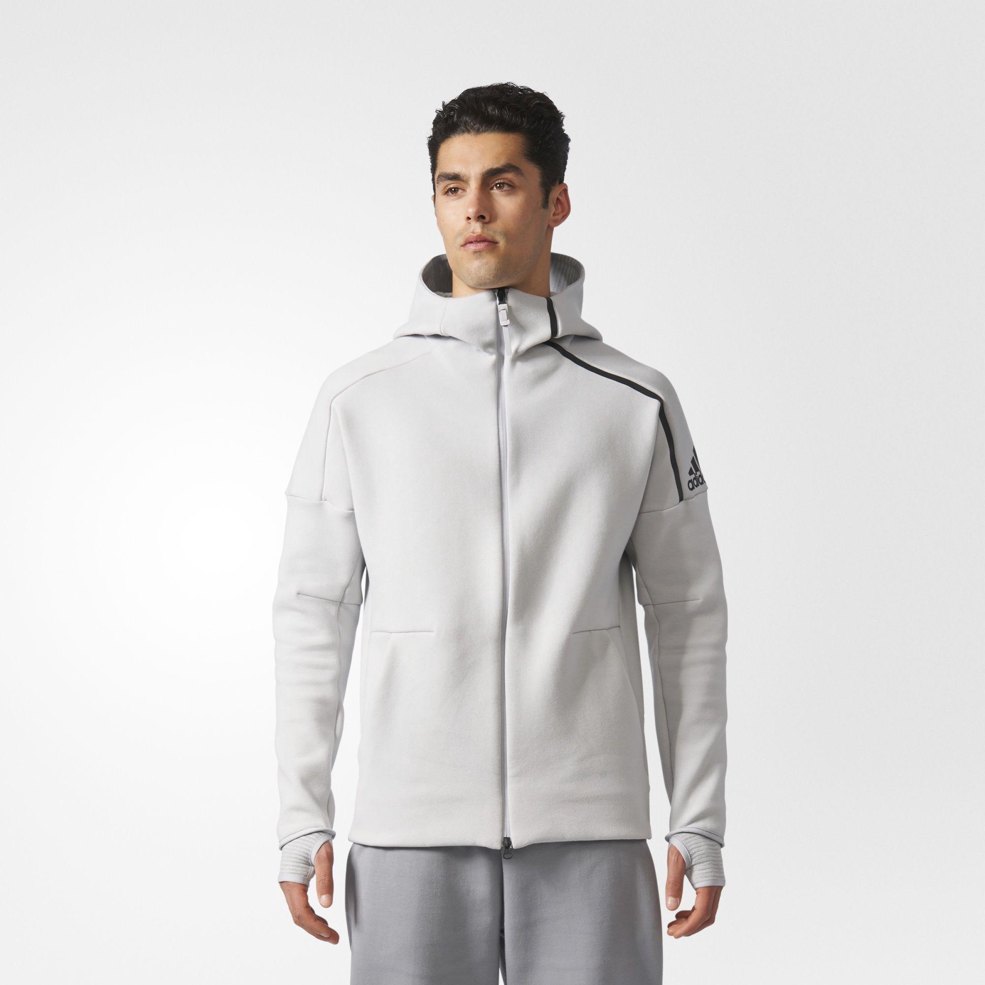 Adidas Originals Z.n.e. Pulse Hoodies In Grey | ModeSens