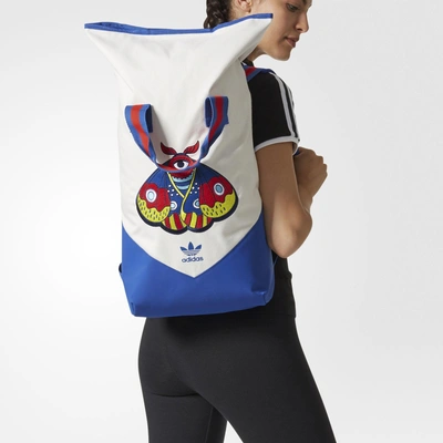 Adidas Originals Embellished Arts Backpack In Cream White | ModeSens