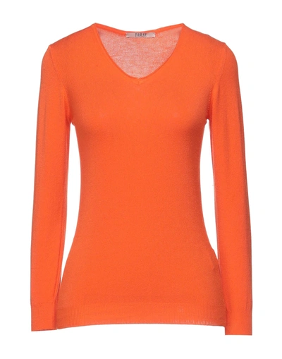 Tsd12 Sweaters In Orange