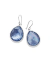 Ippolita Sterling Silver Wonderland Teardrop Earrings In Royal