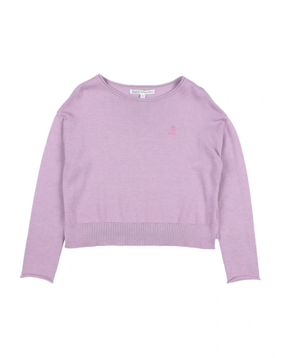 Patrizia Pepe Kids' Sweaters In Lilac