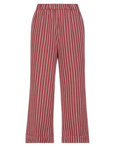 Kiltie Pants In Red