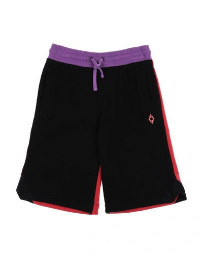 Marcelo Burlon County Of Milan Kids' Marcelo Burlon Toddler Boy Shorts & Bermuda Shorts Black Size 6 Cotton, Polyester