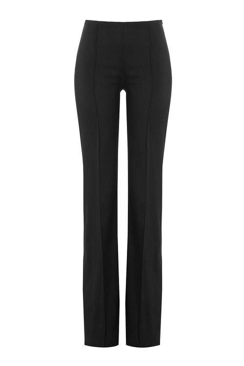 Agnona Wide Leg Pants In Black | ModeSens