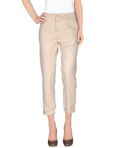Closed Casual Pants In Beige
