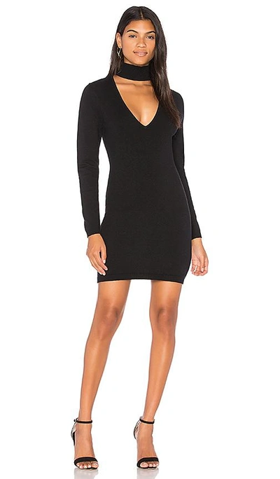 Finders Keepers Ride Knit Dress In Black