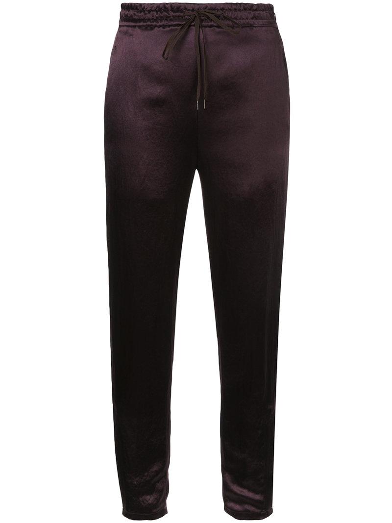 H Beauty & Youth Cropped Track Pants | ModeSens