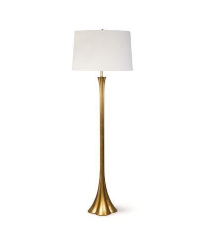 Regina Andrew Design Regina Andrew Lillian Floor Lamp In Gold-tone